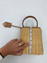 Load image into Gallery viewer, Prada Pamier mini wicker bag