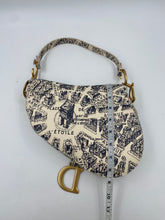 Load image into Gallery viewer, Dior black & white saddle bag