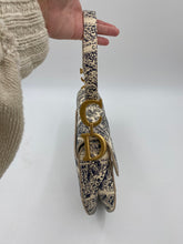 Load image into Gallery viewer, Dior black & white saddle bag