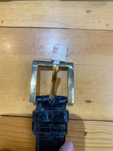 Load image into Gallery viewer, Hermes Black Leather belt