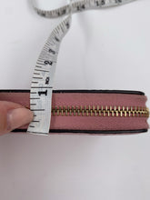 Load image into Gallery viewer, Gucci Pink Guccissima Zip Around Wallet