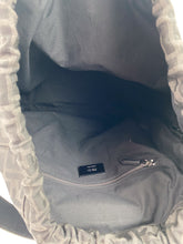 Load image into Gallery viewer, Fendi Strike Backpack Large, Black, Palladium hardware jacquard monogram FF