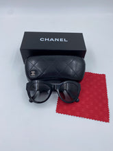 Load image into Gallery viewer, Chanel Black Sunglasses