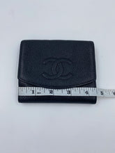 Load image into Gallery viewer, Chanel Caviar Timeless CC Compact Wallet