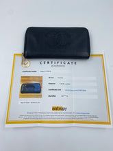 Load image into Gallery viewer, Chanel CC Caviar Zip Wallet