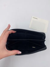 Load image into Gallery viewer, Chanel CC Caviar Zip Wallet