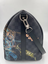 Load image into Gallery viewer, Louis Vuitton Damier Stamps Keepall 50