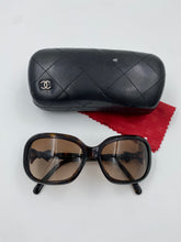 Load image into Gallery viewer, Chanel CC Bow Tortoise Shell Sunglasses