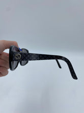 Load image into Gallery viewer, Gucci Black Frame Guccisima Sunglasses