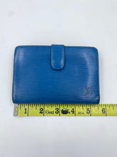 Load image into Gallery viewer, Louis Vuitton Epi Blue Toledo Wallet
