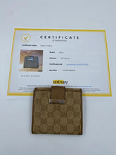Load image into Gallery viewer, Gucci Gold Compact Wallet