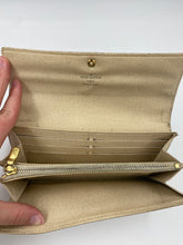 Load image into Gallery viewer, Louis Vuitton Portefeuille Sarah Long Azur XNC CA4181