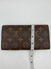 Load image into Gallery viewer, Louis Vuitton Sarah Monogram Canvas Wallet