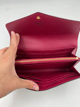 Load image into Gallery viewer, Louis Vuitton Sarah Monogram Canvas Wallet
