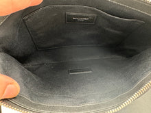 Load image into Gallery viewer, Saint Laurent Rive Gauche canvas wristlet interior