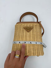 Load image into Gallery viewer, Prada Pamier mini wicker bag
