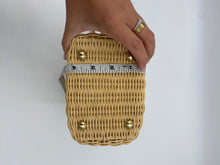 Load image into Gallery viewer, Prada Pamier mini wicker bag

