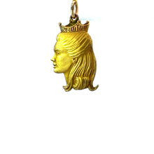 Load image into Gallery viewer, 14K Miss America Phyllis George Pendant
