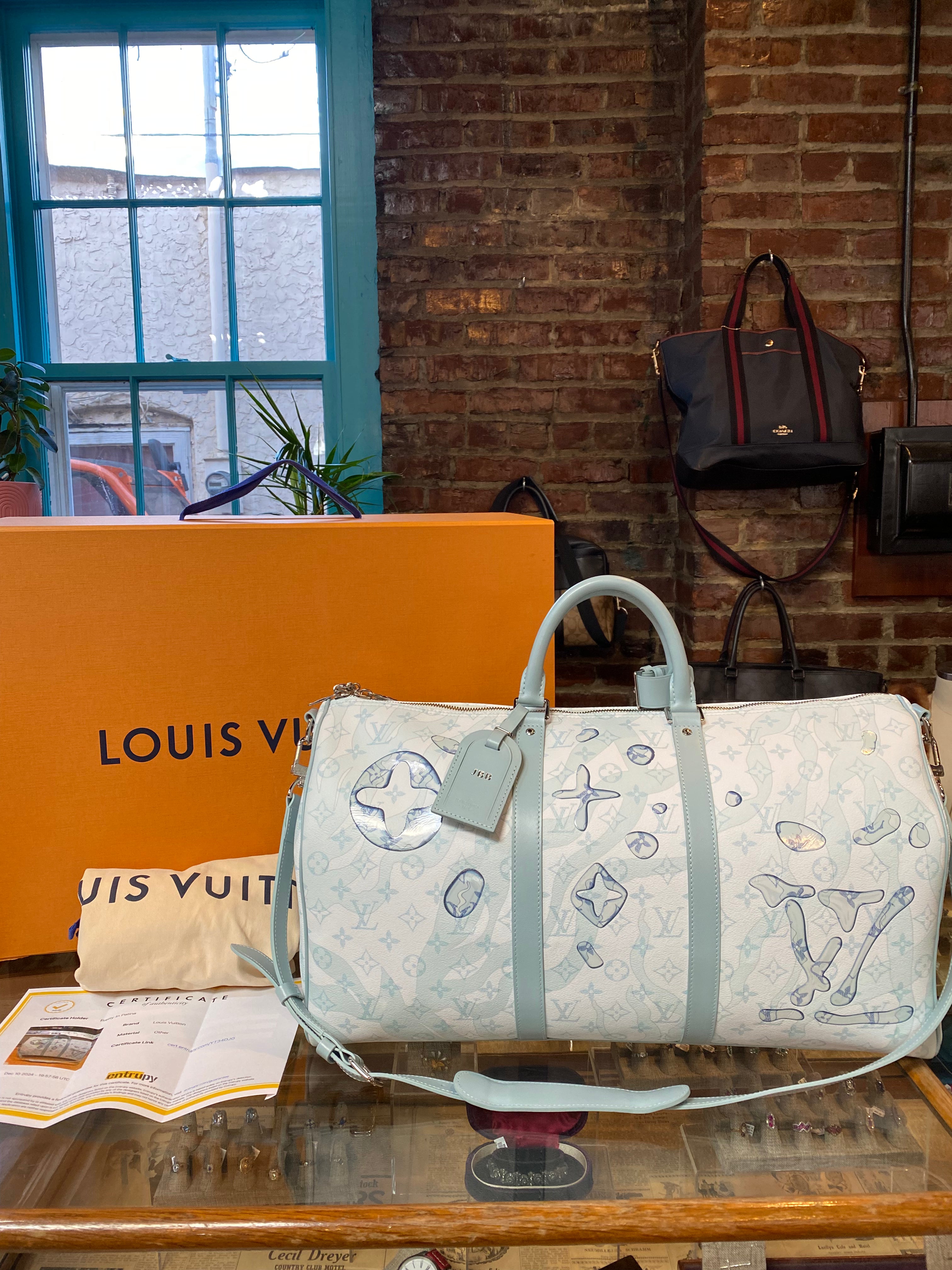 Vuitton ヴィトン 「LV KEEPALL TRIBUTE3」COA/箱付 LOUIS VUITTON - Vuitton ヴィトン 「LV KEEPALL TRIBUTE3」COA/箱付の