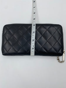 Black Chanel CC Lambskin Wallet