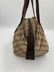 Gucci Sherry Canvas Handbag