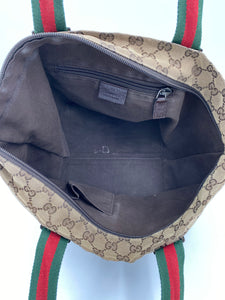 Gucci Sherry Canvas Handbag