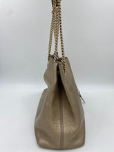 Load image into Gallery viewer, Gucci Metallic Gold Soho tote
