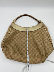 Gucci Canvas D Ring Abbey Hobo