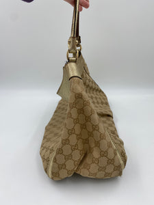 Gucci Canvas D Ring Abbey Hobo