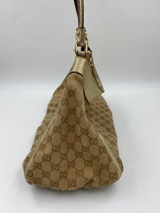 Gucci Canvas D Ring Abbey Hobo