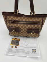 Load image into Gallery viewer, Gucci Canvas Abbey Tote
