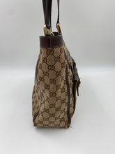 Load image into Gallery viewer, Gucci Canvas Abbey Tote
