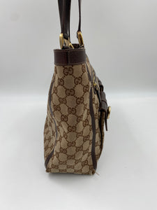 Gucci Canvas Abbey Tote