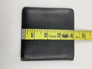 Louis Vuitton Black Epi Men's Wallet