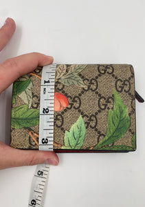 Gucci GG Supreme Monogram Tian wallet zpe